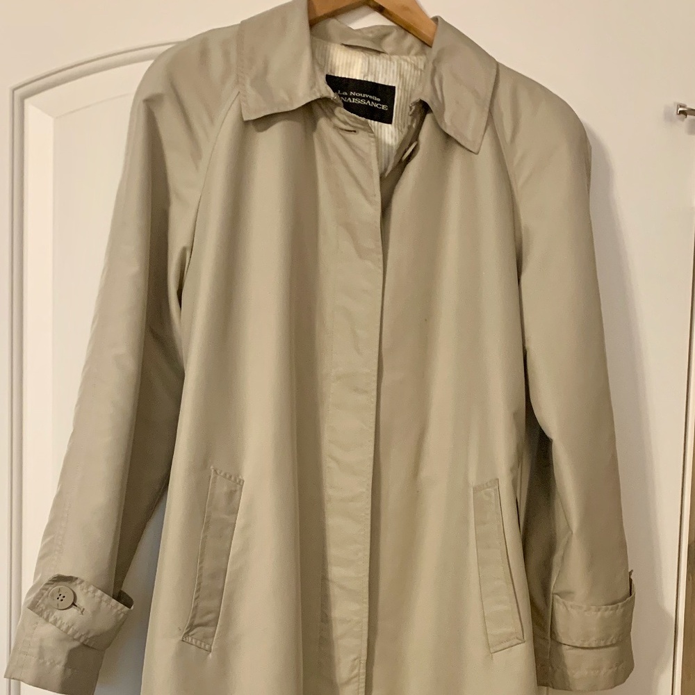 La Nouvelle Renaissance Khaki Trench Coat